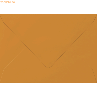Heyda Briefumschlag A5 105g/qm nassklebend orange von Heyda