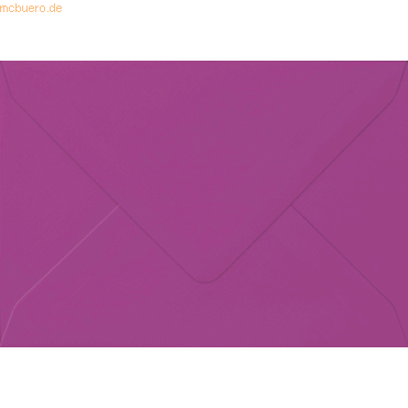 50 x Heyda Briefumschlag A6 105g/qm nassklebend pink von Heyda