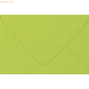 50 x Heyda Briefumschlag B6 105g/qm nassklebend apfelgrün von Heyda