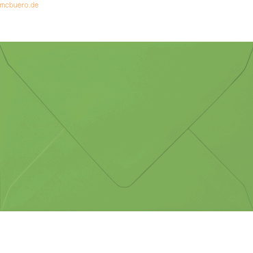 50 x Heyda Briefumschlag B6 105g/qm nassklebend grasgrün von Heyda