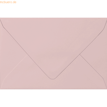 50 x Heyda Briefumschlag B6 105g/qm nassklebend rosa von Heyda