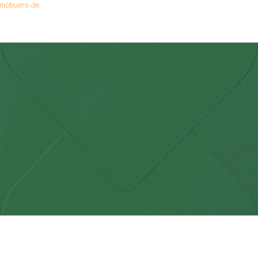 50 x Heyda Briefumschlag B6 105g/qm nassklebend tannengrün von Heyda