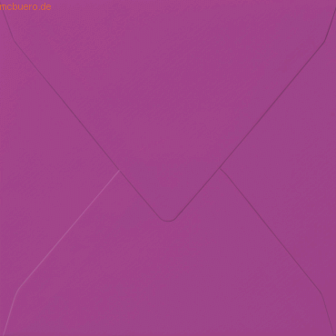 50 x Heyda Briefumschlag quadratisch 14x14cm 100g/qm nassklebend pink von Heyda