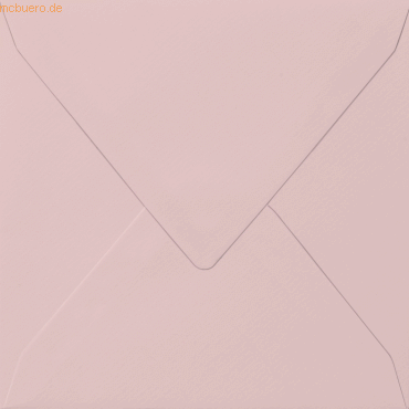 50 x Heyda Briefumschlag quadratisch 14x14cm 100g/qm nassklebend rosa von Heyda