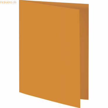 50 x Heyda Doppelkarte A5 200g/qm orange von Heyda