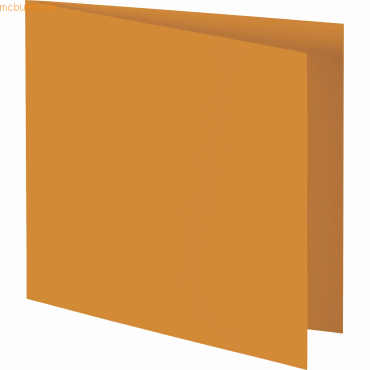 50 x Heyda Doppelkarte quadratisch 13,5x13,5cm 210g/qm orange von Heyda