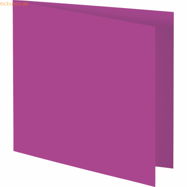 50 x Heyda Doppelkarte quadratisch 13,5x13,5cm 210g/qm pink von Heyda