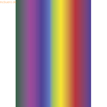 50 x Heyda Fotokarton A4 300 g/qm Regenbogen 50 x Heyda Fotokarton A4 300 g/qm Regenbogen von Heyda