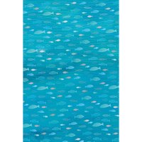 Designkarton "Hotfoil", Fische - Aquablau Designkarton "Hotfoil", Fische - Aquablau von Heyda