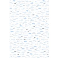 Designkarton "Hotfoil", Fischschwarm von Heyda