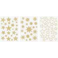 Fenster Sticker "Sterne Gold" von Heyda