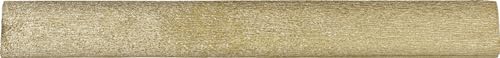HEYDA 1026368330 10X Krepppapier 50x250cm 44g gold, MDF von Heyda