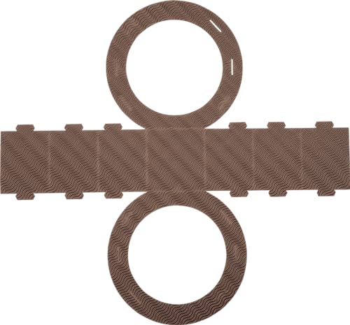 HEYDA 1026369909 10X Laternenzuschnitt rund 22x12cm br, MDF HEYDA 1026369909 10X Laternenzuschnitt rund 22x12cm br, MDF von Heyda