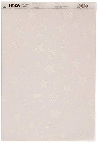 HEYDA 1026369951 25X Transparentpapier A4 CC Stern ws, MDF HEYDA 1026369951 25X Transparentpapier A4 CC Stern ws, MDF von Heyda