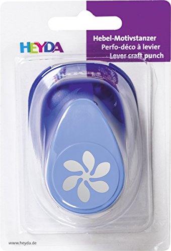 HEYDA Motivstanzer XXL, Motivlocher Blume 2 von Heyda