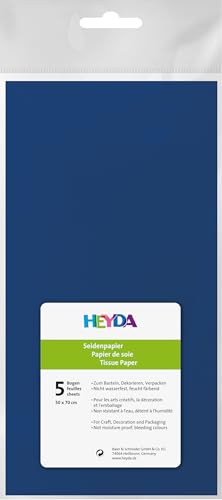 Heyda 203310538 Seidenpapier 50 x 70 cm dunkelblau Heyda 203310538 Seidenpapier 50 x 70 cm dunkelblau von Heyda