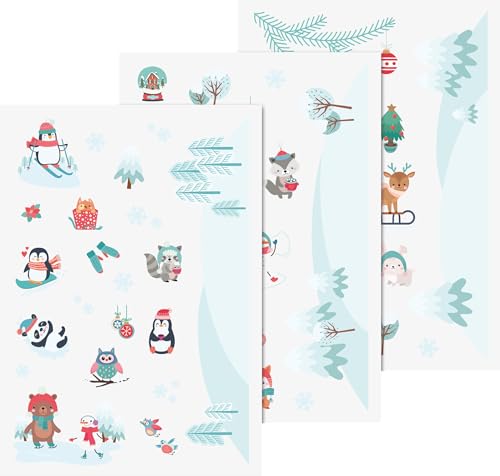 Heyda Fenster Sticker „Winter“ | 210×297 mm, bunt, 3 Blatt Heyda Fenster Sticker „Winter“ | 210×297 mm, bunt, 3 Blatt von Heyda