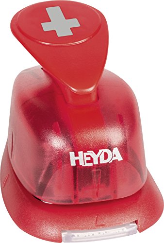 Heyda 203687445 Motivstanzer, klein Motivgröße: ca. 1,7 cm, Motiv: Kreuz von Heyda