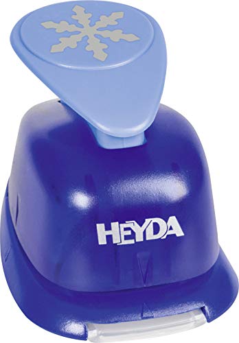 Heyda 203687513 Heyda 203687513 Motivstanzer, groß Motivgröße: ca. 2,5 cm, Motiv: Schneeflocke von Heyda