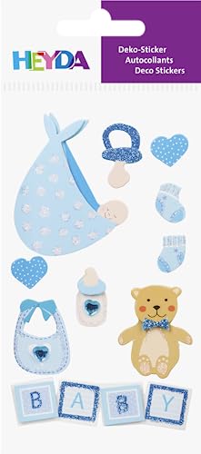 Heyda Heyda 203780629 Stick-On's Mix, Motiv: Baby Boy 2 Heyda Heyda 203780629 Stick-On's Mix, Motiv: Baby Boy 2 von Heyda