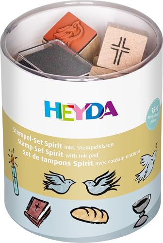 Heyda 204888483 Heyda 204888483 Stempel-Dose (Spirit) Motivgröße: ca. 1,5 x 1,5 cm von Heyda