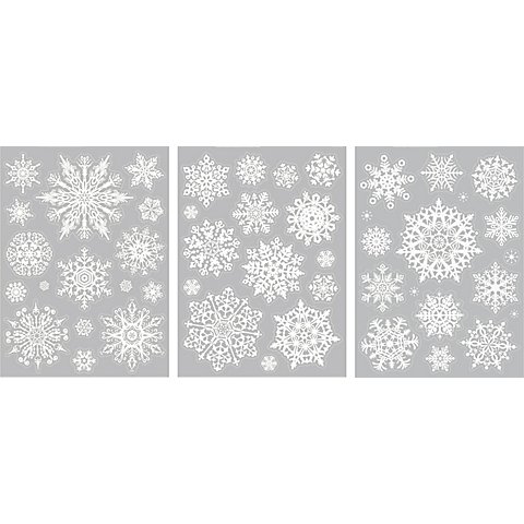 Heyda Fenster-Sticker "Schneeflocken" von Heyda