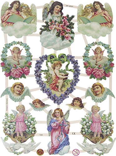Heyda Glanzbilder 17x24 sort ohne Glimmer von Heyda