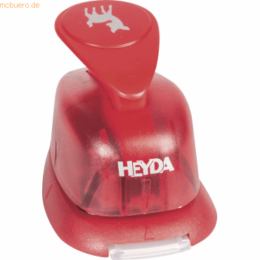 Heyda Motivstanzer für Karton bis 220g/qm Bambi klein 15x15mm von Heyda
