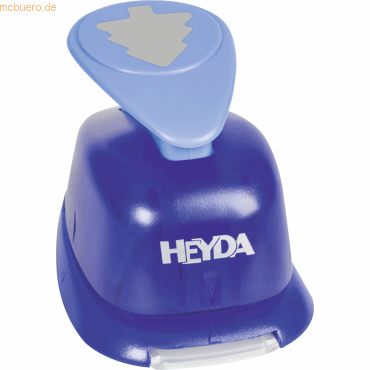 Heyda Motivstanzer für Karton bis 220g/qm Baum groß ca. 25x25mm von Heyda