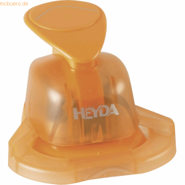 Heyda Motivstanzer für Karton bis 220g/qm Ecke rund ca. 50x20mm von Heyda