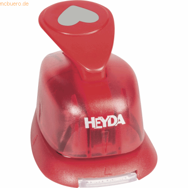 Heyda Motivstanzer für Karton bis 220g/qm Herz 15x15mm von Heyda