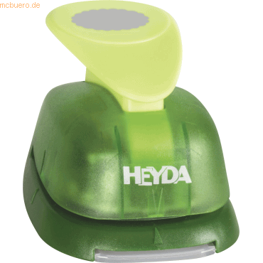 Heyda Motivstanzer für Karton bis 220g/qm Oval 48mm von Heyda