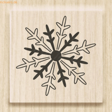 Heyda Motivstempel 'Eiskristall mini' 2,5x2,5cm Heyda Motivstempel 'Eiskristall mini' 2,5x2,5cm von Heyda