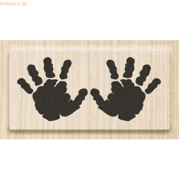 Heyda Motivstempel 'hands' 4,5x2cm Heyda Motivstempel 'hands' 4,5x2cm von Heyda