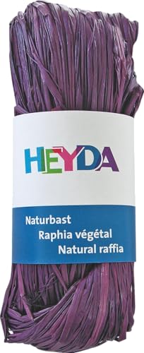 Heyda Naturbast | violett, 50 g von Heyda