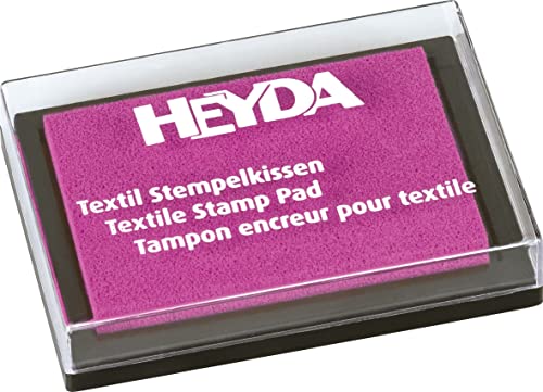 Heyda Stempelkissen Textil pink Heyda Stempelkissen Textil pink von Heyda