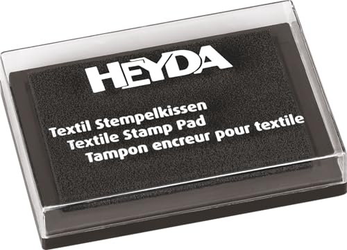 Heyda Stempelkissen Textil | schwarz Heyda Stempelkissen Textil | schwarz von Heyda