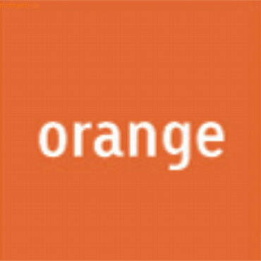 Heyda Tonpapier 50x70cm 130g/qm VE= 25 Bögen orange von Heyda
