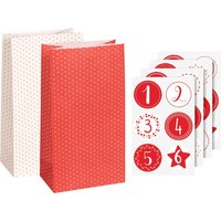 Maxi-Adventskalender-Set "Pünktchen" Maxi-Adventskalender-Set "Pünktchen" von Heyda