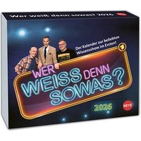 Heye Abreißkalender Wer weiß denn sowas 2026 von Heye
