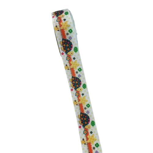 Heyiwell Ripsband mit Schildkröte, bedruckt, für Geschenke, zum Verpacken von Haarschleifen, Basteln, 25 mm, 9,1 m Heyiwell Ripsband mit Schildkröte, bedruckt, für Geschenke, zum Verpacken von Haarschleifen, Basteln, 25 mm, 9,1 m von Heyiwell
