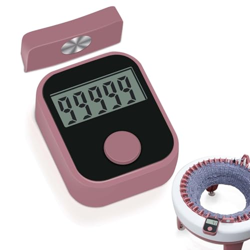 Strickmaschinenzähler, Heyseri Reihenzähler für Strickmaschine - aufsteckbar magnetisch geeignet für 32.40.48 Nadelreihenzähler - Rosa Strickmaschinenzähler, Heyseri Reihenzähler für Strickmaschine - aufsteckbar magnetisch geeignet für 32.40.48 Nadelreihenzähler - Rosa von Heyseri