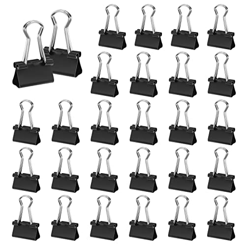 Heyu-Lotus 110 Stück Foldback Klammern 15 mm Klein Papierklammern Büroklammern Metallklammern Binder Clips Vielzweckklammern für Schule, Heim Bürobedarf Heyu-Lotus 110 Stück Foldback Klammern 15 mm Klein Papierklammern Büroklammern Metallklammern Binder Clips Vielzweckklammern für Schule, Heim Bürobedarf von Heyu-Lotus