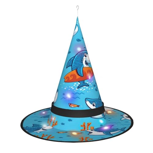 Hgvcse Halloweenundersea Wal Hexenhut Party Led Steeple Top Kostüm Zubehör Weihnachten Geburtstag Faltbar Spitz Hgvcse Halloweenundersea Wal Hexenhut Party Led Steeple Top Kostüm Zubehör Weihnachten Geburtstag Faltbar Spitz von Hgvcse
