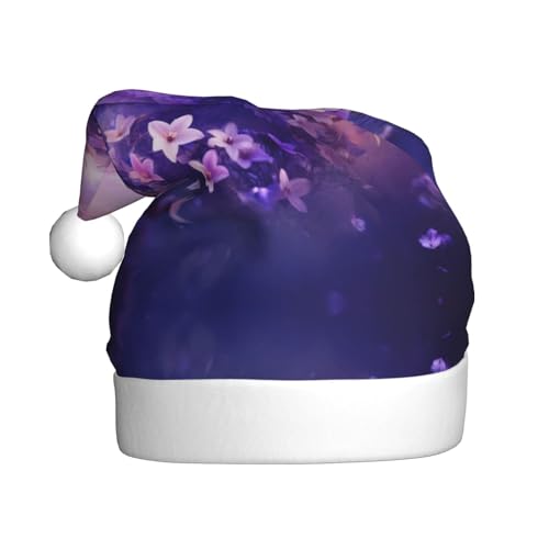 Hgvcse Weihnachtsmütze, Weihnachtsmann, violett, für Erwachsene, Elfe, lustig, lustig, festlich, Party, Verkleidung, Winterdekoration Hgvcse Weihnachtsmütze, Weihnachtsmann, violett, für Erwachsene, Elfe, lustig, lustig, festlich, Party, Verkleidung, Winterdekoration von Hgvcse
