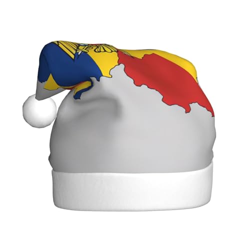 Hgvcse Weihnachtsmütze, Weihnachtsmann-Flagge, Map01, für Erwachsene, lustig, lustig, festlich, Party, Verkleidung, Winterdekoration von Hgvcse