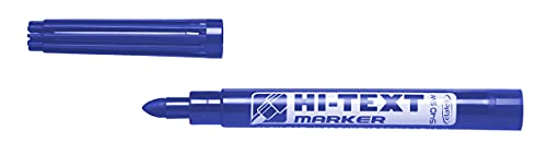 HI-TEXT 540SW MARKER Marker, große Spitze, Blau, 20 Stück von Hi-Text