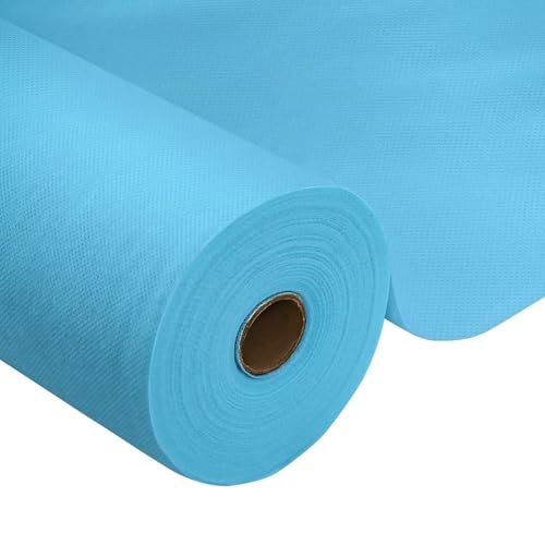 Tischdeckenrolle,Hellblau,1 x 25m,1 Rolle Tischdecke,Einweg Vlies Stoffähnlich,ideal für Jede Party,Hochzeit,Geburtstagsfeier,Gastronomie,Größe und Farbe nach Wahl Tischdeckenrolle,Hellblau,1 x 25m,1 Rolle Tischdecke,Einweg Vlies Stoffähnlich,ideal für Jede Party,Hochzeit,Geburtstagsfeier,Gastronomie,Größe und Farbe nach Wahl von HiBeauty PRO