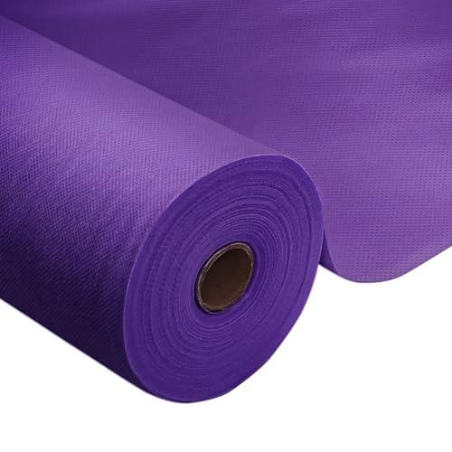 Tischdeckenrolle,Lila,0.5 × 25m,1 Rolle Tischdecke,Einweg Vlies Stoffähnlich,ideal für Jede Party,Hochzeit,Geburtstagsfeier,Gastronomie,Größe und Farbe nach Wahl Tischdeckenrolle,Lila,0.5 × 25m,1 Rolle Tischdecke,Einweg Vlies Stoffähnlich,ideal für Jede Party,Hochzeit,Geburtstagsfeier,Gastronomie,Größe und Farbe nach Wahl von HiBeauty PRO