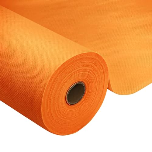 Tischdeckenrolle,Orange,0.8 x 25m,1 Rolle Tischdecke,Einweg Vlies Stoffähnlich,ideal für Jede Party,Hochzeit,Geburtstagsfeier,Gastronomie,Größe und Farbe nach Wahl Tischdeckenrolle,Orange,0.8 x 25m,1 Rolle Tischdecke,Einweg Vlies Stoffähnlich,ideal für Jede Party,Hochzeit,Geburtstagsfeier,Gastronomie,Größe und Farbe nach Wahl von HiBeauty PRO